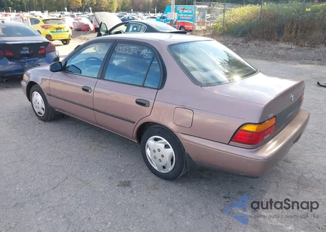 1993 Toyota Corolla Le/Dx from USA, damaged, VIN 2T1AE09E7PC004454